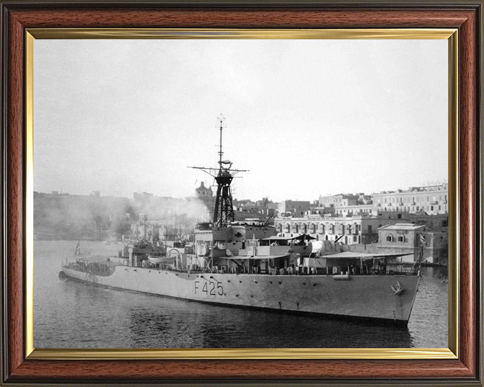 HMS Loch Dunvegan F425 (K425) Royal Navy Loch class frigate Photo Print or Framed Print - Hampshire Prints