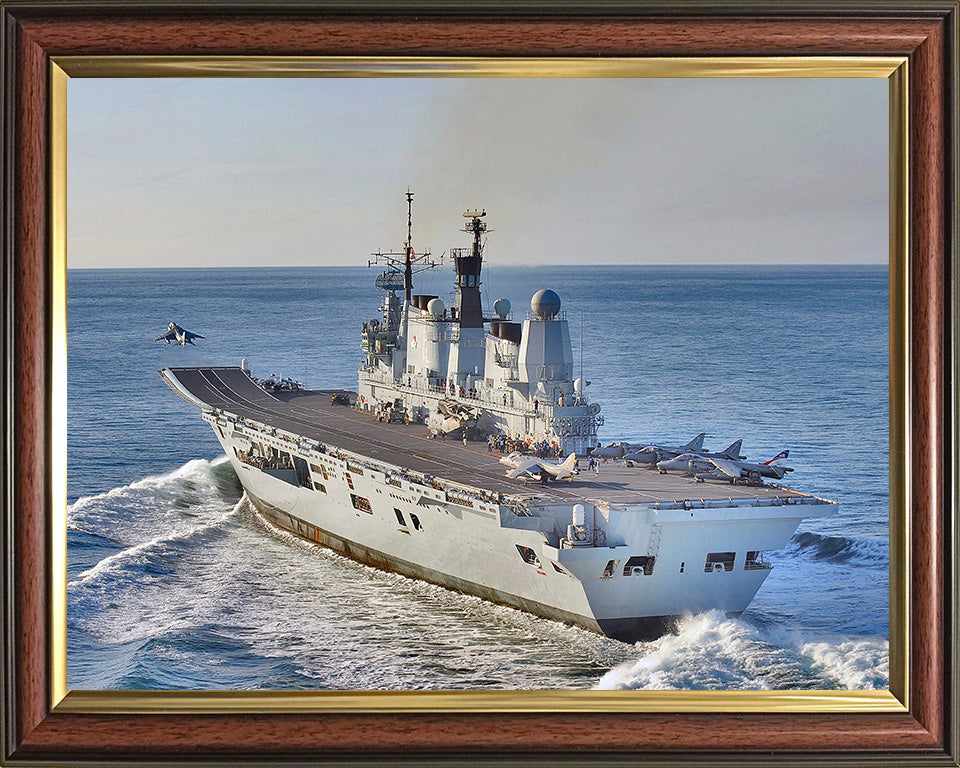 HMS Ark Royal R07 | Photo Print | Framed Print | Invincible Class | Aircraft Carrier | Royal Navy