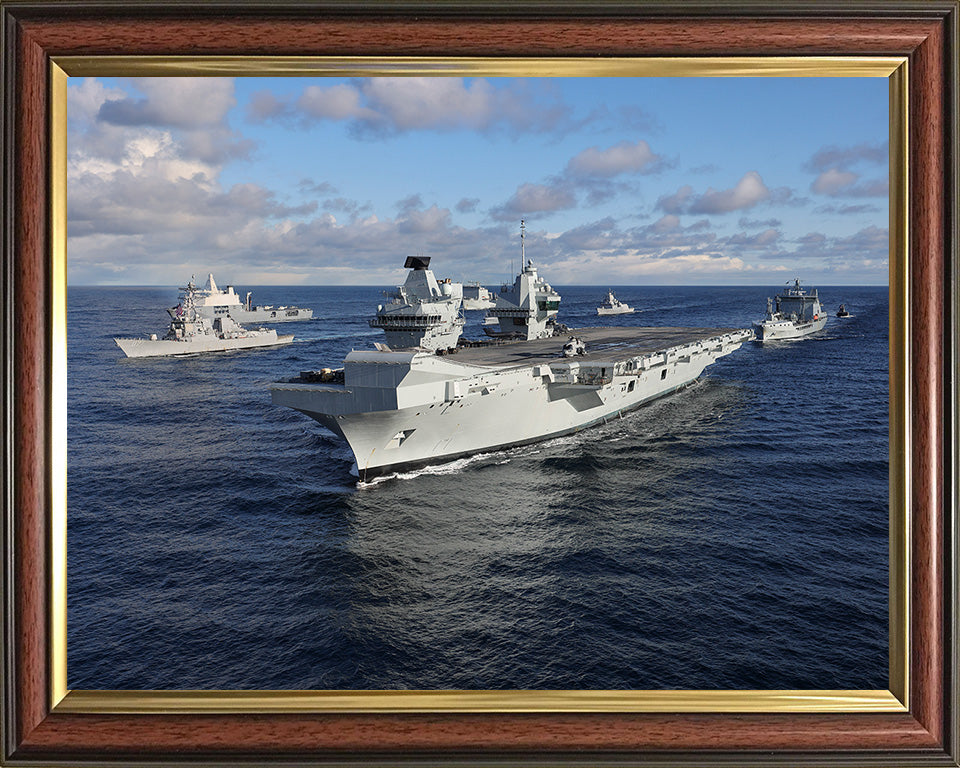 HMS Prince of Wales R09 | Photo Print | Framed Print | Queen Elizabeth Class | Aircraft Carrier | Royal Navy