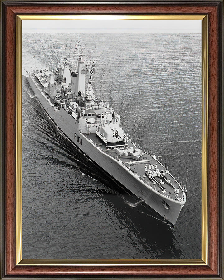 HMS Yarmouth F101 | Photo Print | Framed Print | Rothesay Class | Frigate | Royal Navy - Hampshire Prints