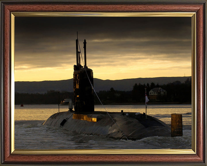 HMS Spartan S105 Royal Navy Swiftsure class Submarine Photo Print or Framed Print - Hampshire Prints