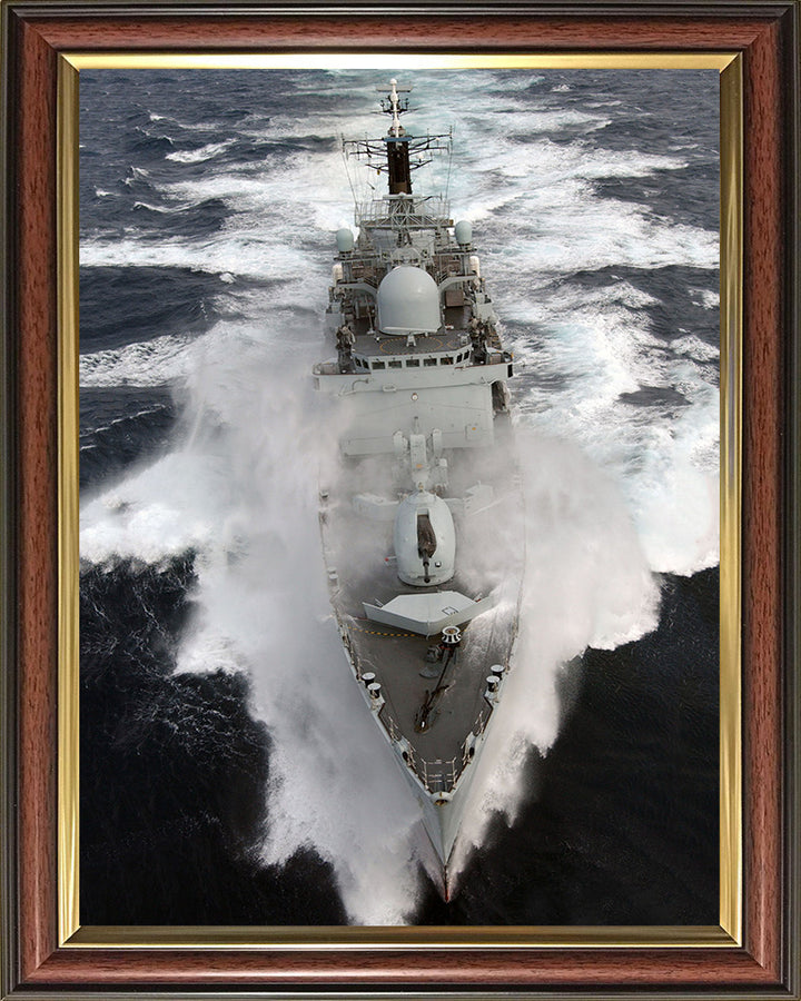 HMS Nottingham D91 Royal Navy Type 42 destroyer Photo Print or Framed Print - Hampshire Prints