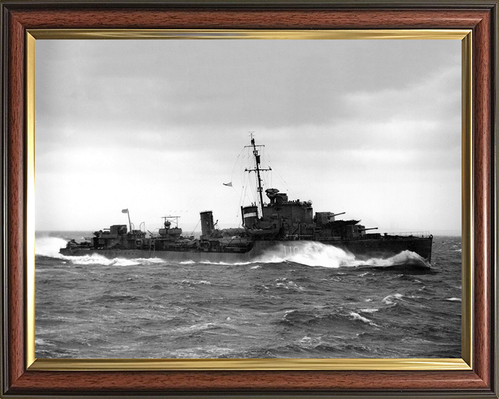 HMS Intrepid D10 Royal Navy I class Destroyer Photo Print or Framed Print - Hampshire Prints