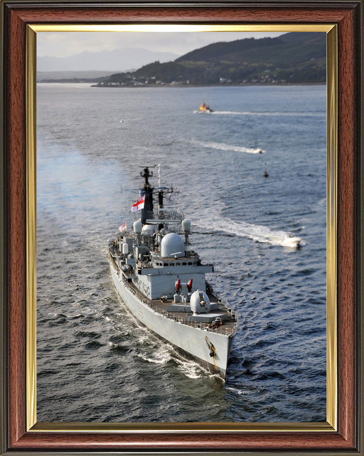 HMS Manchester D95 Royal Navy Type 42 destroyer Photo Print or Framed Photo Print - Hampshire Prints