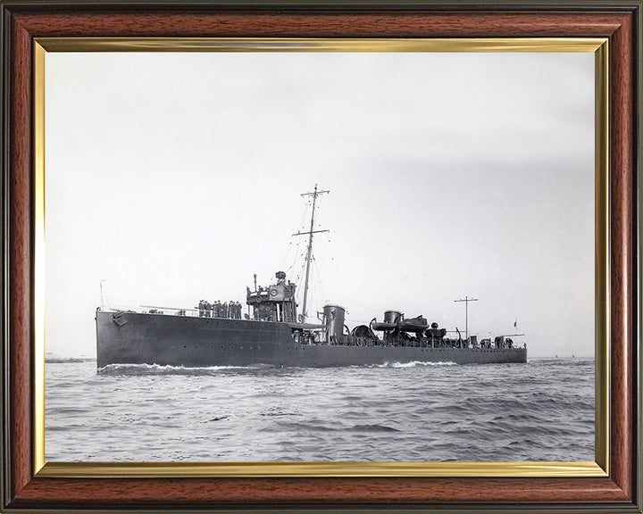 HMS Lurcher 1912 | Photo Print | Framed Print | Acheron Class | Destroyer | Royal Navy - Hampshire Prints