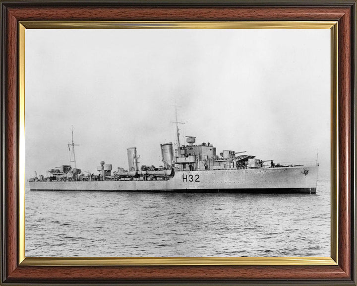 HMS Havant H32 Royal Navy H class Destroyer Photo Print or Framed Print - Hampshire Prints