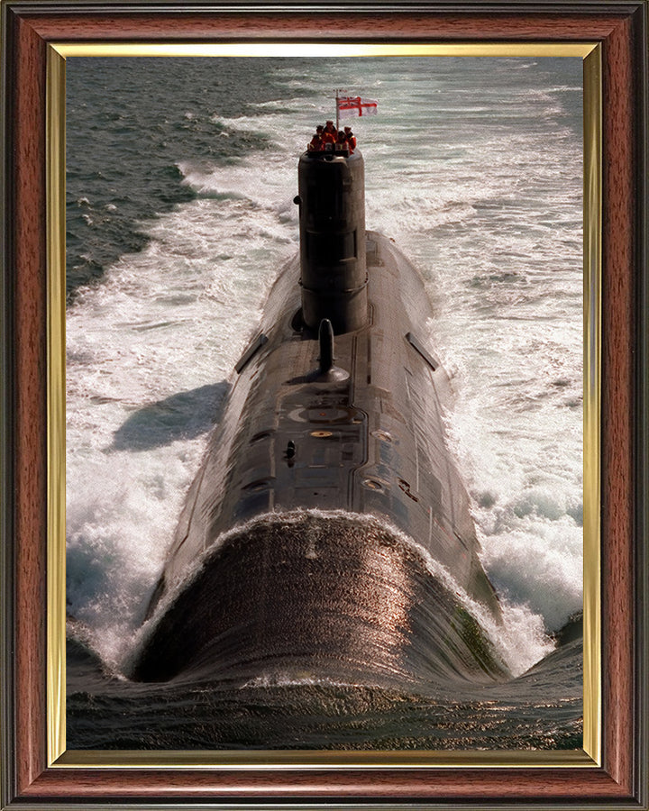 HMS Turbulent S87 Royal Navy Trafalgar class Submarine Photo Print or Framed Print - Hampshire Prints