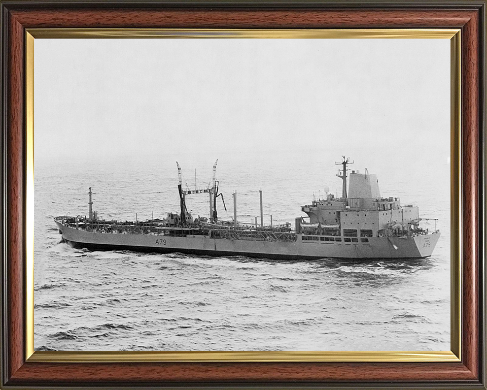 RFA Appleleaf A79 Royal Fleet Auxiliary Leaf class support tanker Photo Print or Framed Print - Hampshire Prints