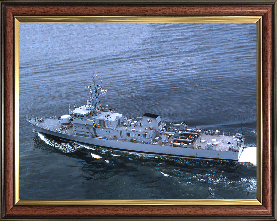 HMS Plover P240 Royal Navy Peacock class patrol vessel Photo Print or Framed Print - Hampshire Prints