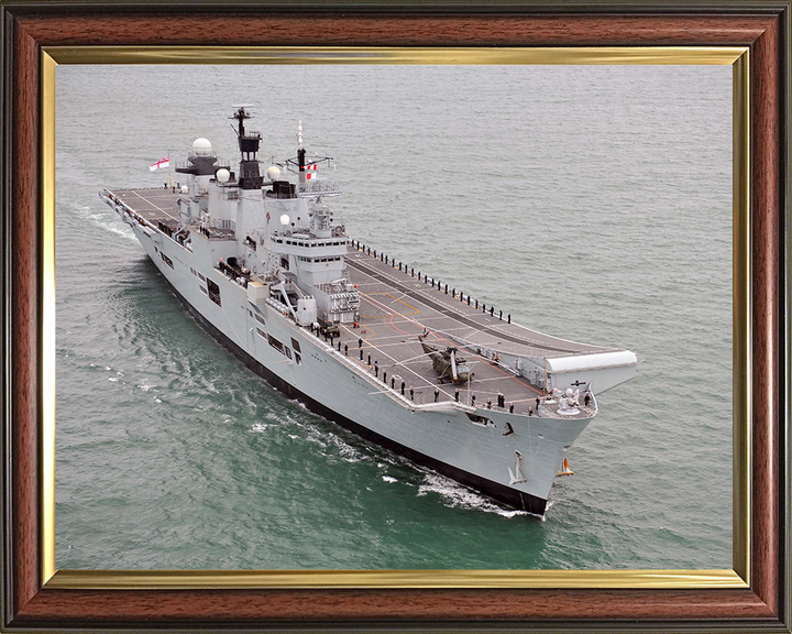 HMS Illustrious R06 | Photo Print | Framed Print | Invincible Class | Aircraft Carrier | Royal Navy