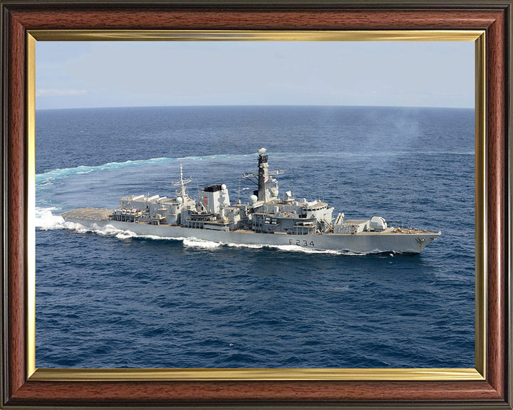 HMS Iron Duke F234 Royal Navy Type 23 frigate Photo Print or Framed Print - Hampshire Prints