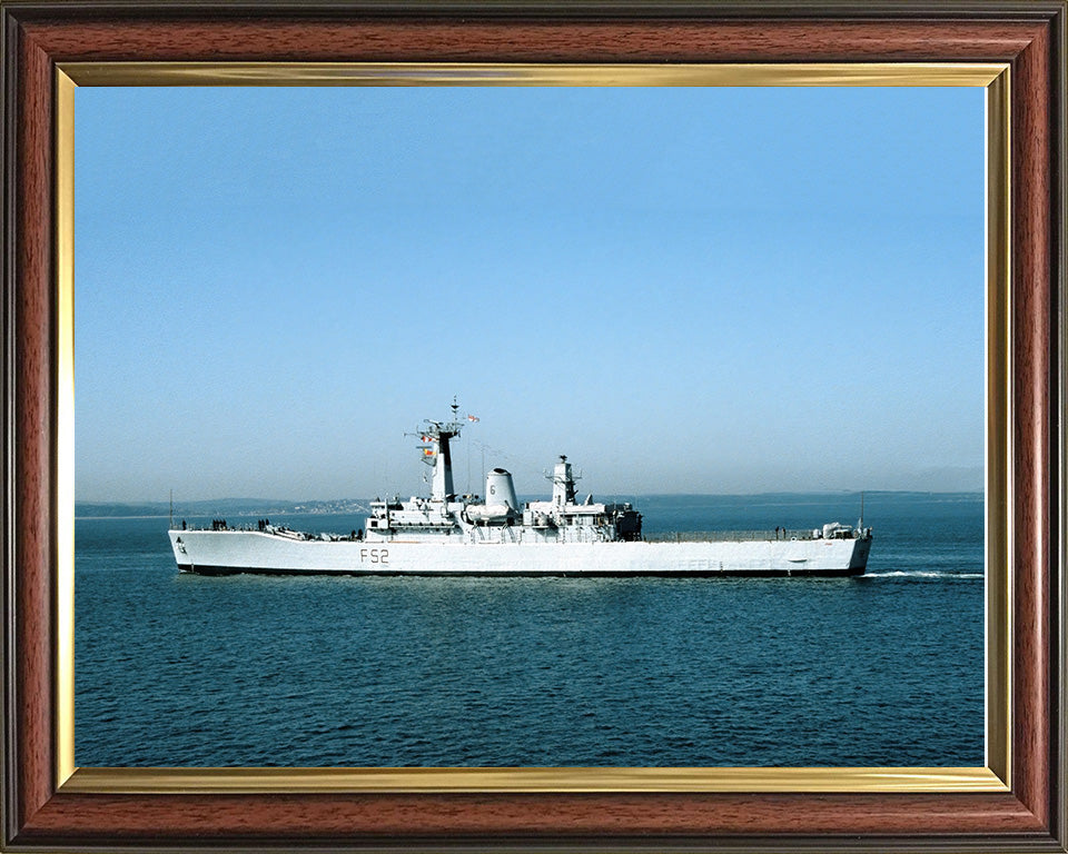 HMS Juno F52 Royal Navy Leander class frigate Photo Print or Framed Print - Hampshire Prints