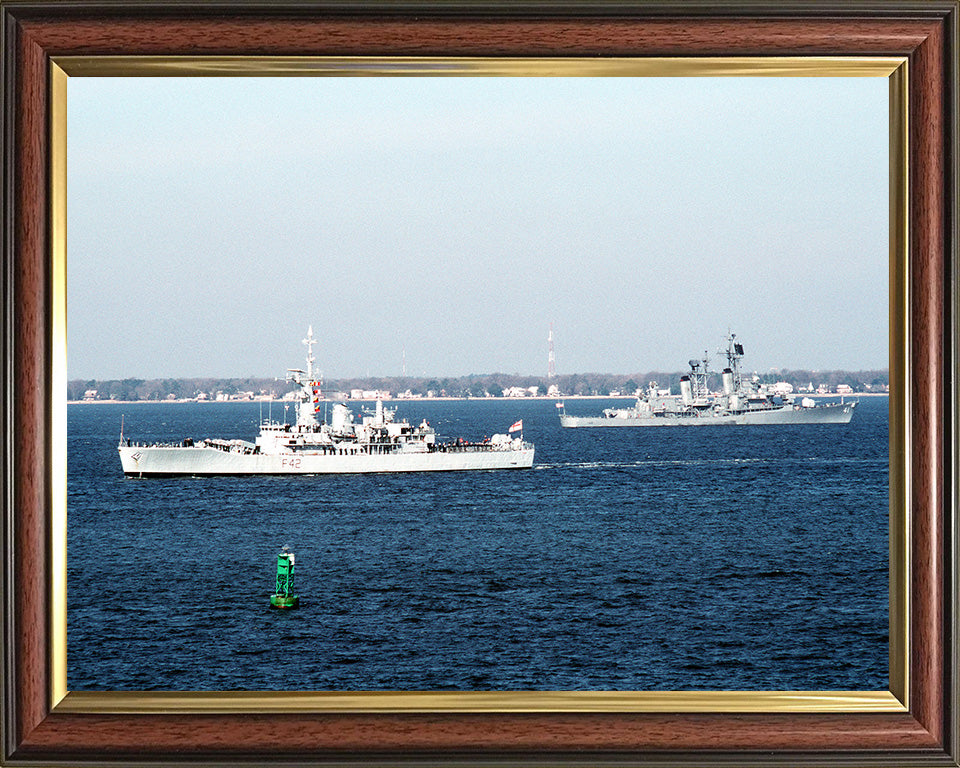 HMS Phoebe F42 Royal Navy Leander class frigate Photo Print or Framed Photo Print - Hampshire Prints