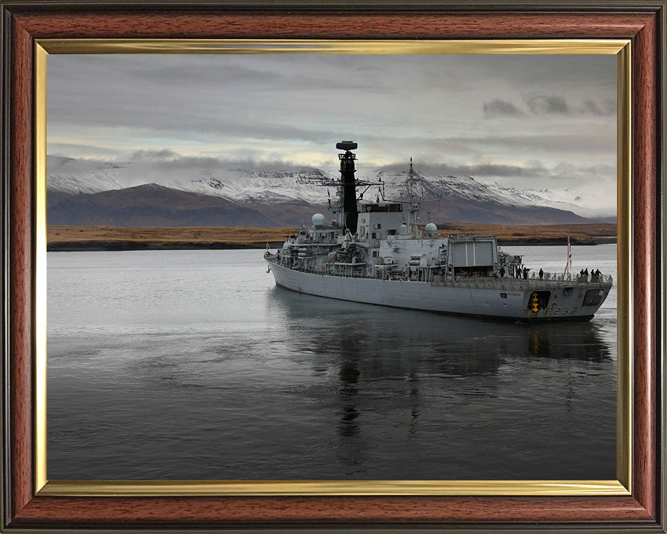 HMS Westminster F237 Royal Navy Type 23 frigate Photo Print or Framed Print - Hampshire Prints