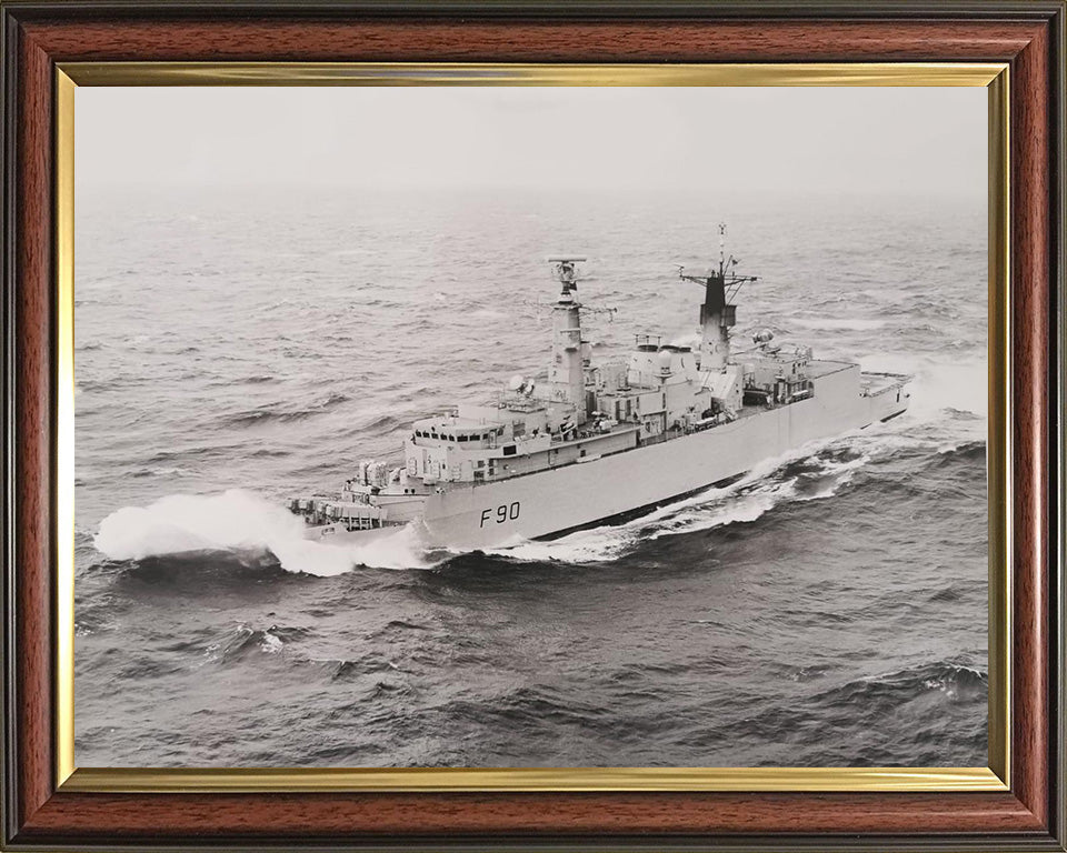 HMS Brilliant F90 Royal Navy Type 22 Frigate Photo Print or Framed Print - Hampshire Prints