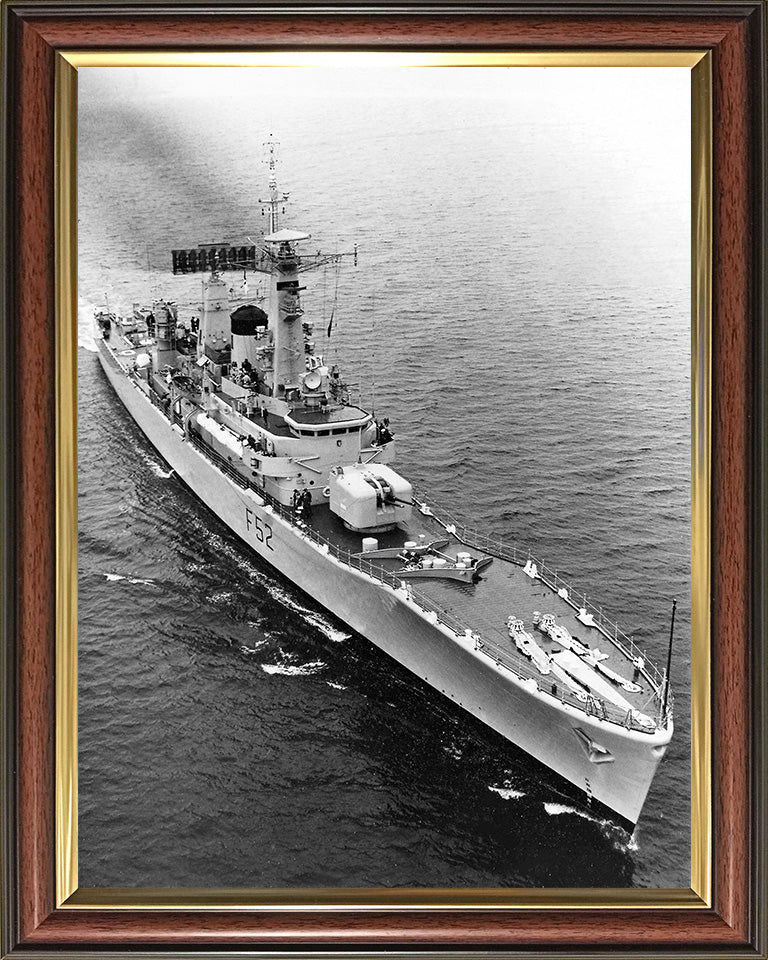 HMS Juno F52 Royal Navy Leander class frigate Photo Print or Framed Print - Hampshire Prints