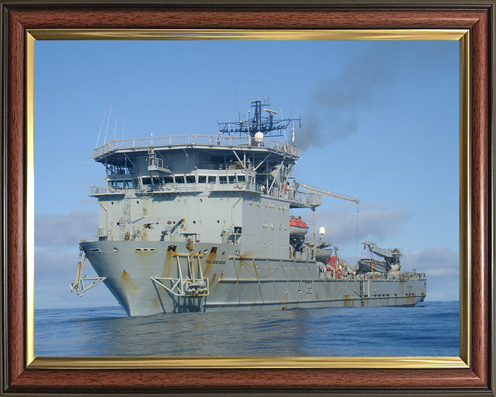 RFA Diligence A132 Royal Fleet Auxiliary forward repair ship Photo Print or Framed Print - Hampshire Prints