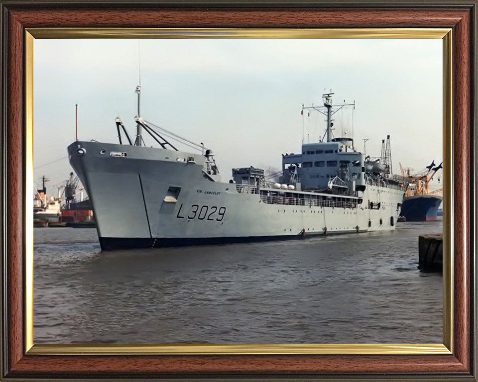 RFA Sir Lancelot L3029 Royal Fleet Auxiliary Round Table class ship Photo Print or Framed Print - Hampshire Prints