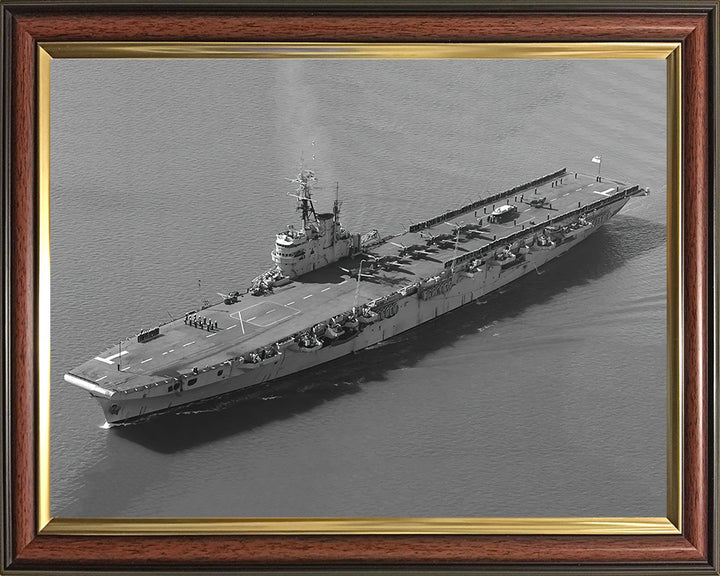 HMS Theseus R64 Royal Navy Colossus class light fleet aircraft carrier Photo Print or Framed Print - Hampshire Prints