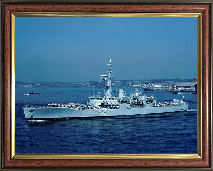 HMS Phoebe F42 Royal Navy Leander Class Frigate Photo Print or Framed Print - Hampshire Prints