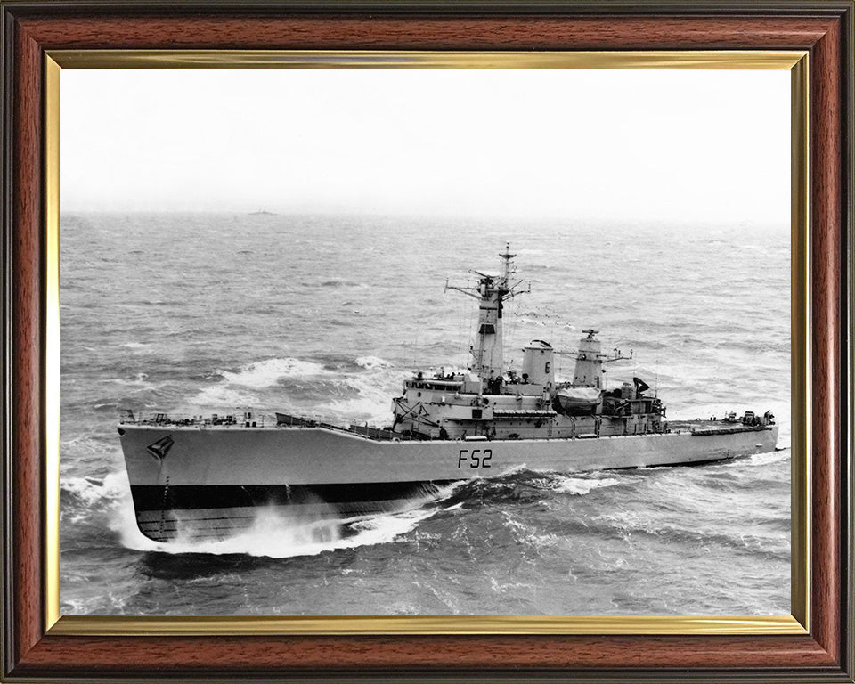 HMS Juno F52 Royal Navy Leander class frigate Photo Print or Framed Print - Hampshire Prints