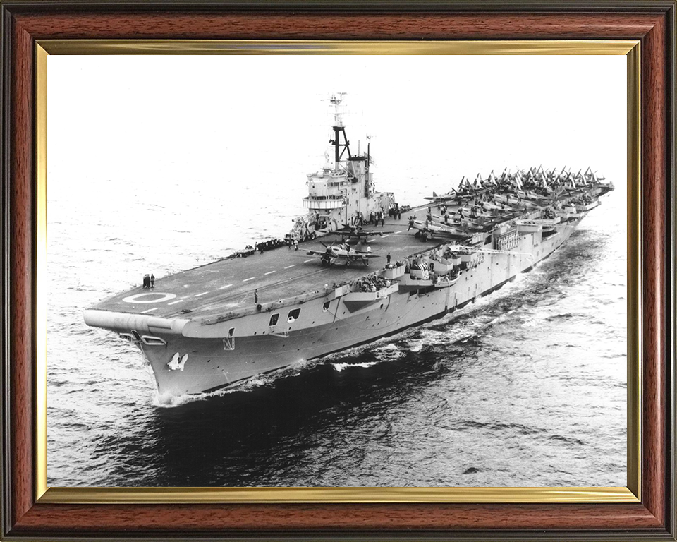 HMS Ocean R68 | Photo Print | Framed Print | Colossus Class | Aircraft Carrier | Royal Navy