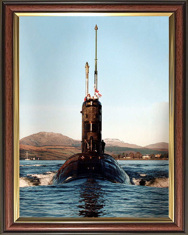 HMS Splendid S106 Royal Navy Swiftsure class Submarine Photo Print or Framed Print - Hampshire Prints