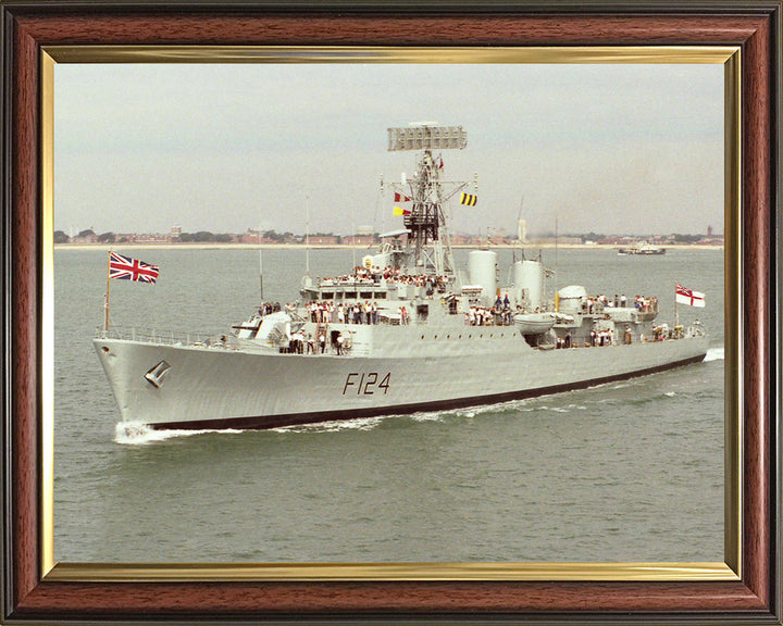 HMS Zulu F124 Royal Navy Tribal class frigate Photo Print or Framed Print - Hampshire Prints