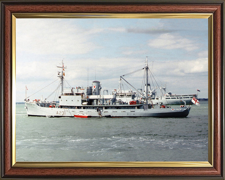 HMS Reclaim A231 Royal Navy submarine rescue vessel Photo Print or Framed Print - Hampshire Prints