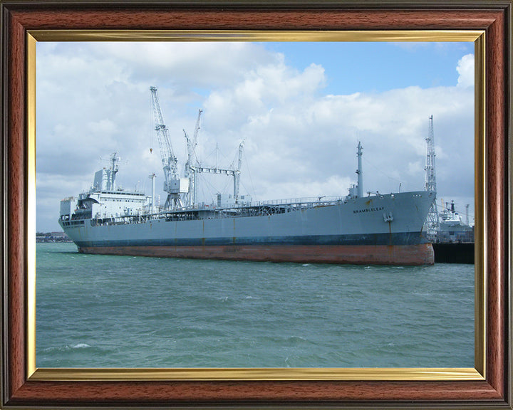 RFA Brambleleaf A81 Royal Fleet Auxiliary Leaf class support tanker Photo Print or Framed Print - Hampshire Prints