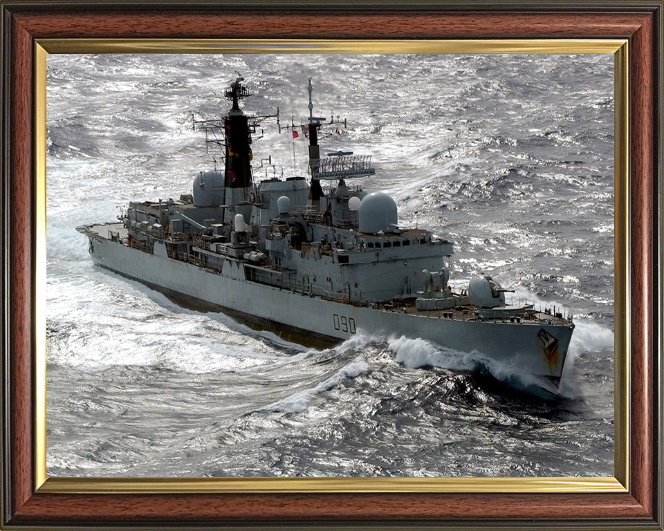 HMS Southampton D90 Royal Navy Type 42 destroyer Photo Print or Framed Print - Hampshire Prints