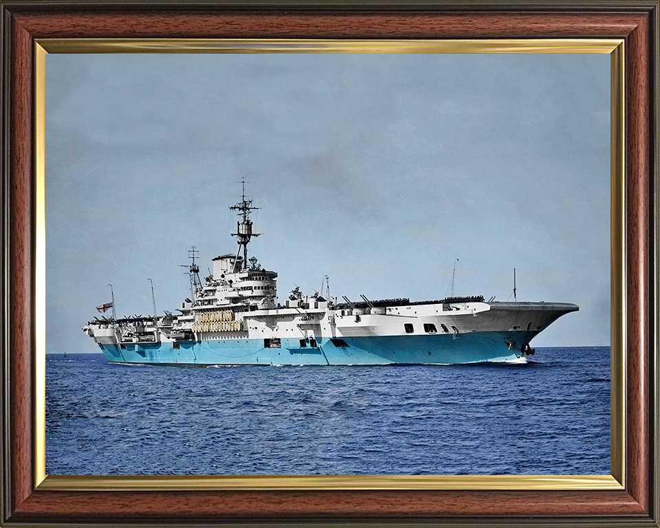 HMS Implacable R86 | Photo Print | Framed Print | Implacable Class | Aircraft Carrier | Royal Navy - Hampshire Prints