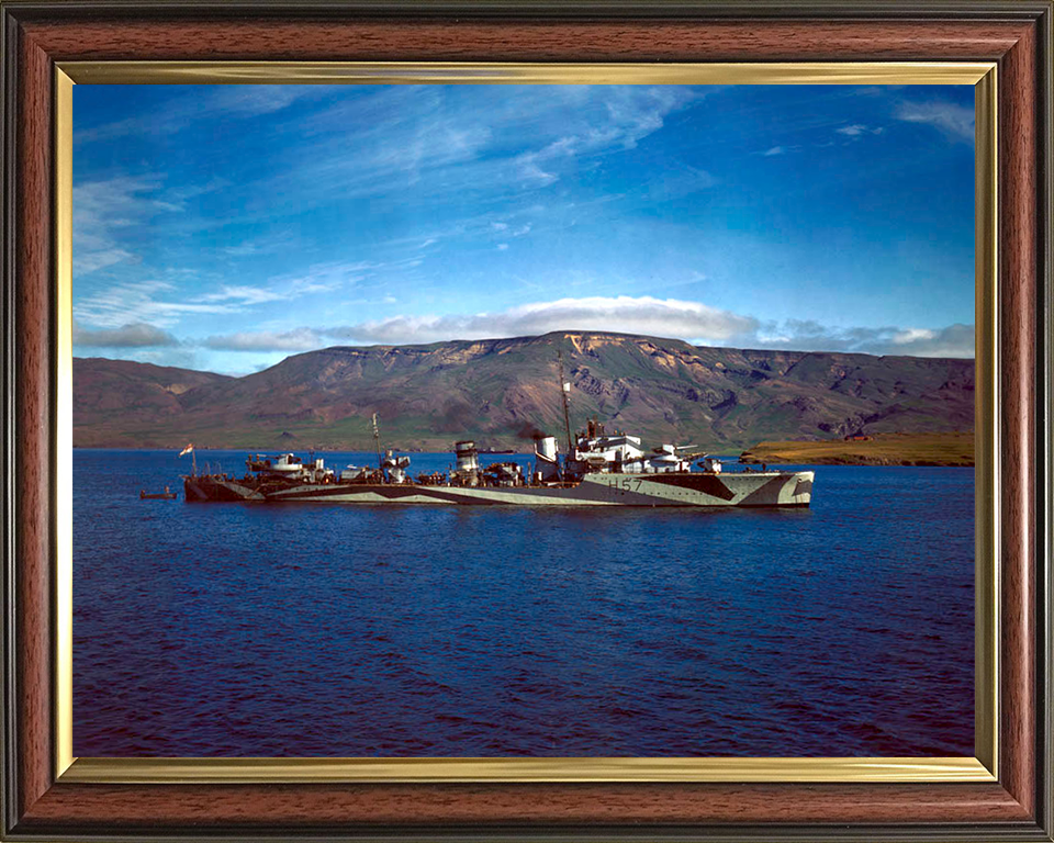 HMS Hesperus H57 Royal Navy H class Destroyer Photo Print or Framed Print - Hampshire Prints