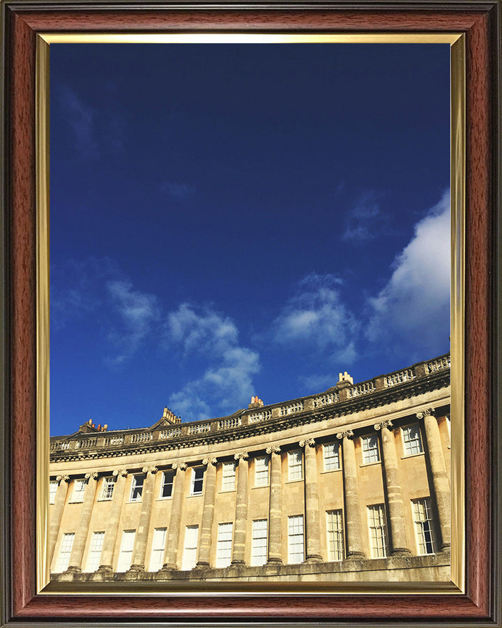 The Royal Crescent Bath Somerset Photo Print - Canvas - Framed Photo Print - Hampshire Prints