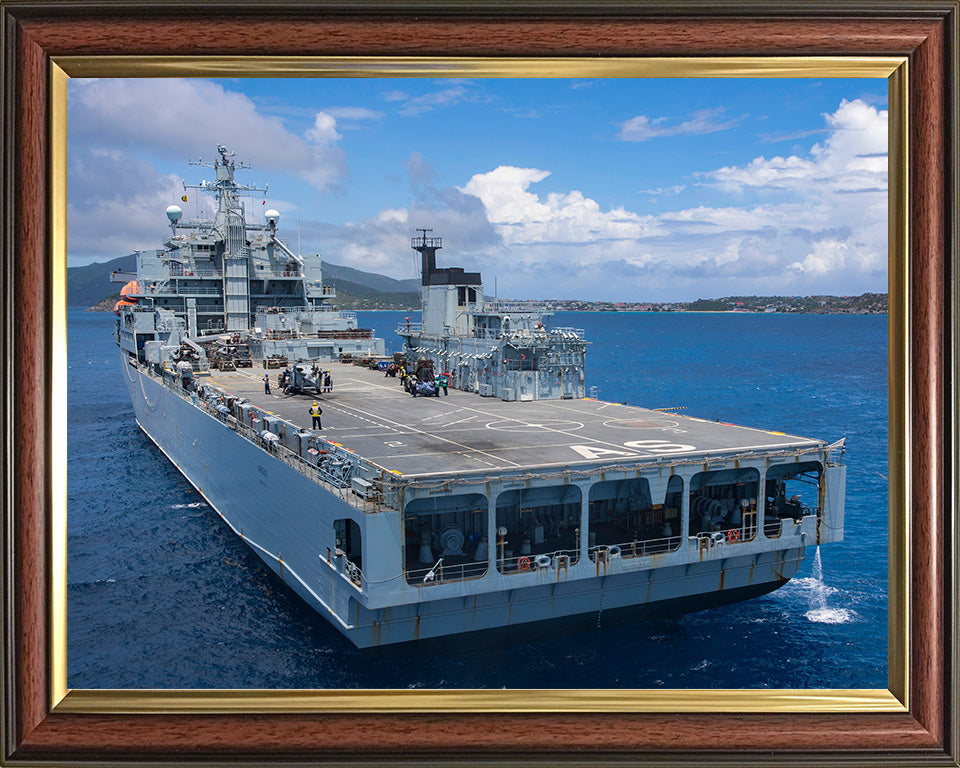 RFA Argus A135 Royal Fleet Auxiliary Casualty class Ship Photo Print or Framed Print - Hampshire Prints