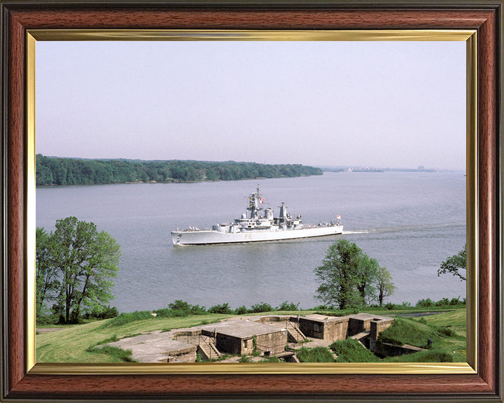 HMS Euryalus F15 Royal Navy Leander Class Frigate Photo Print or Framed Print - Hampshire Prints