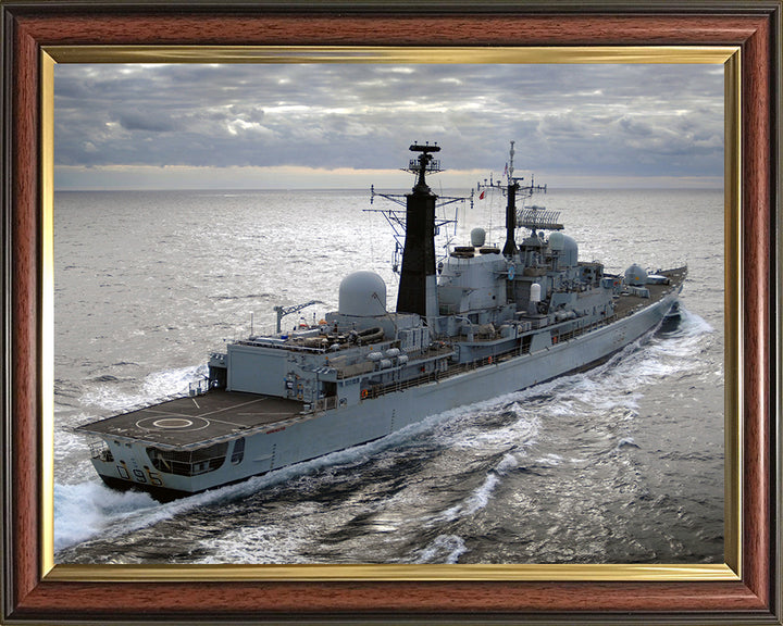 HMS Manchester D95 Royal Navy Type 42 destroyer Photo Print or Framed Print - Hampshire Prints