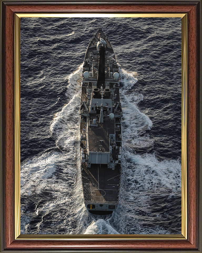 HMS Northumberland F238 Royal Navy type 23 Frigate Photo Print or Framed Print - Hampshire Prints