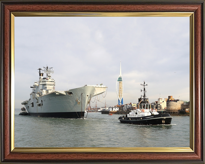 HMS Illustrious R06 | Photo Print | Framed Print | Invincible Class | Aircraft Carrier | Royal Navy - Hampshire Prints