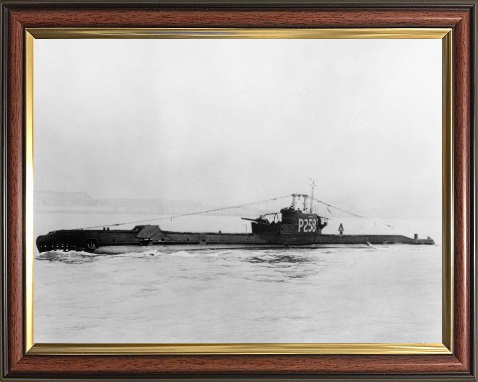 HMS Scorcher P258 Royal Navy S Class Submarine Photo Print or Framed Print - Hampshire Prints