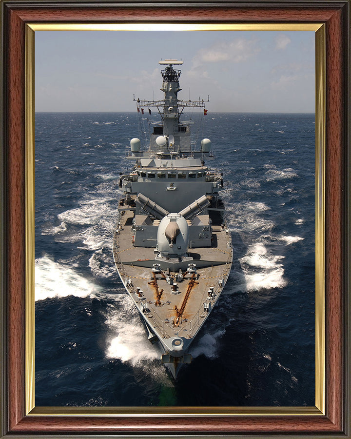 HMS Richmond F245 Royal Navy Type 23 frigate Photo Print or Framed Print - Hampshire Prints