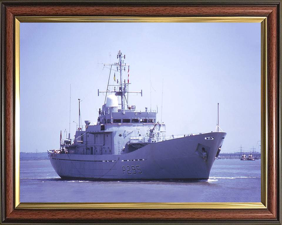 HMS Jersey P295 Royal Navy Island class Patrol Vessel Photo Print or Framed Photo Print - Hampshire Prints