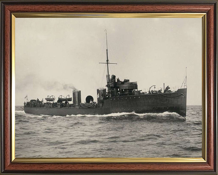 HMS Kale 1904 Royal Navy River class destroyer Photo Print or Framed Print - Hampshire Prints