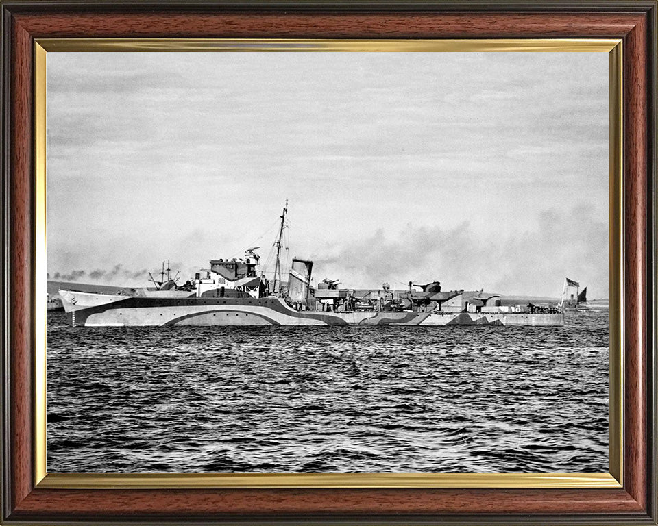 HMS Tetcott L99 Royal Navy Hunt class destroyer Photo Print or Framed Print - Hampshire Prints