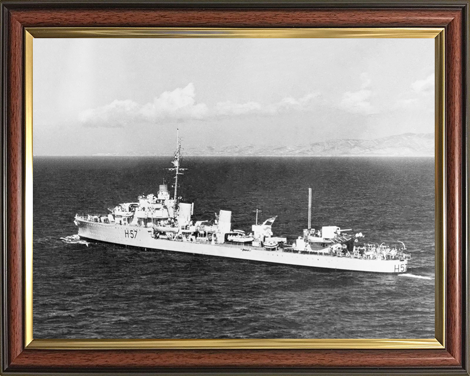 HMS Hesperus H57 Royal Navy H class Destroyer Photo Print or Framed Print - Hampshire Prints