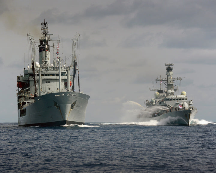 RFA Gold Rover A271 Royal Fleet Auxiliary Rover class small fleet tanker Photo Print or Framed Print - Hampshire Prints