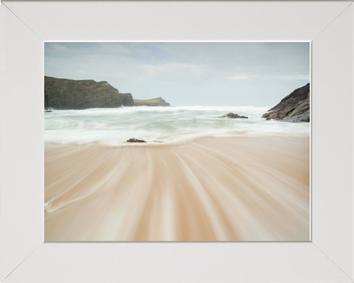 Whipsiderry Beach in Cornwall Photo Print - Canvas - Framed Photo Print - Hampshire Prints