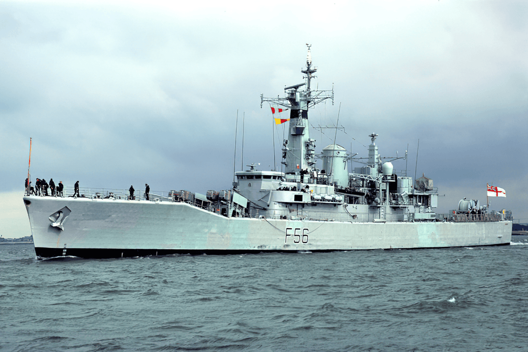 HMS Argonaut F56 Royal Navy Leander class frigate Photo Print or Framed Print - Hampshire Prints