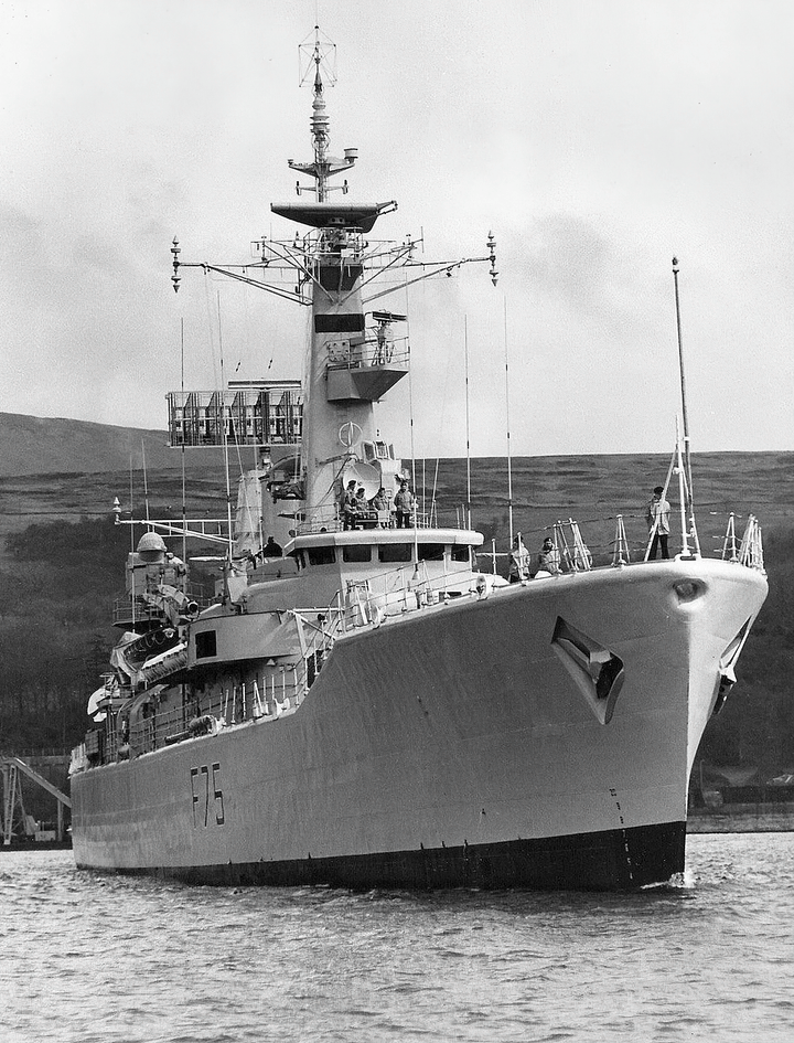 HMS Charybdis F75 Royal Navy Leander class frigate Photo Print or Framed Print - Hampshire Prints