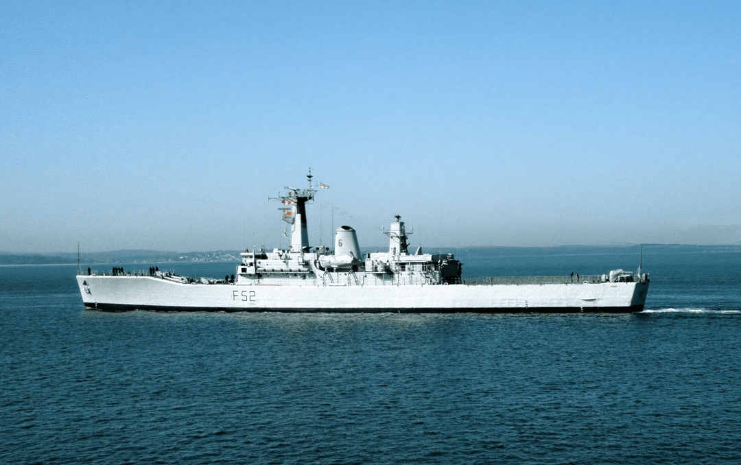 HMS Juno F52 Royal Navy Leander class frigate Photo Print or Framed Print - Hampshire Prints